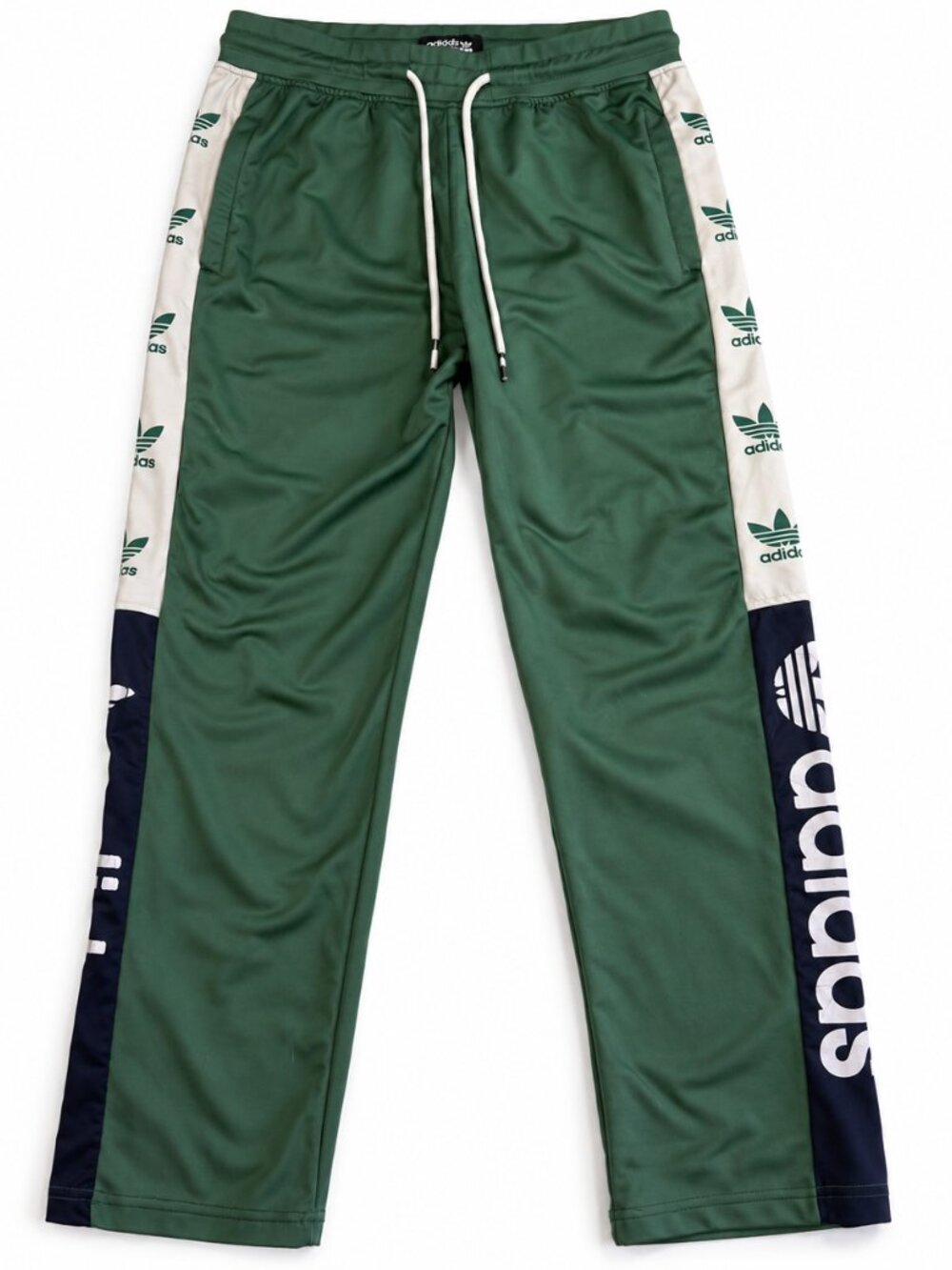 Adidas Originals Relaxed fit straight leg Sage Green Pants Womens XL High Rise
